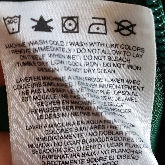 Nike Green White Stripe Sport Warm Up Jacket Zip Up Men Woman Small Like New - Picture 14 of 16